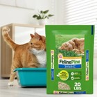 Feline Pine Original 100  Natural Low Dust Non-clumping Cat Litter - 20lbs