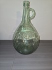 Set Of 2 Vintage Amalden Glass Decanters One Gallon And 3 Liters