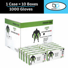 1000 5 Mil Clear Vinyl Disposable Exam Gloves Latex And Powder-free Large