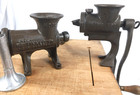 Vintage Enterprise No  12 Meat Grinder   Sausage Stuffer Pat July 17 1906