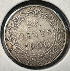 1900 Newfoundland 20 Cent Super Original Xf Km-4 Mintage 125k Chrc