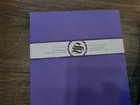 Vintage Southworth Heavyweight 40 Sheets Stationery   20 Envelopes Purple Ss702