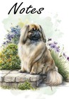 Pekingese   Peke Dog Notebook notepad   Small Image On Every Page By Starprint