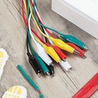 10pcs Alligator Clips Electrical Diy Test Leads Alligator Double-ended Crocodile