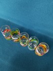 Vintage 1983 Mcdonalds Knotts Camp Snoopy Collection Complete 5 Glass Set