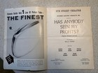 Sylvania Playbill Has Anybody Seen My Profits 8th Street Theatre Chicago