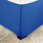 1-piece Solid Bed Skirt  1500 Premium Hotel Quality Microfiber  Minimalist
