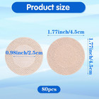 80 Pcs 40 Pairs Mens Nipple Covers No Show Protection For Runners
