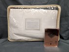 Frette Raso Fitted King Sheet 79 In X 81 In 100  Cotton Bedding Milk New 
