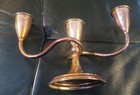 4 Pc  Sterling Silver Convertible 3-arm Vase candleholder