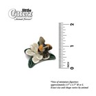 Little Critterz Bee - Bumblebee  magnolia  - Miniature Porcelain Figurine