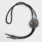 Initial Letter  b  Western Cowboy Rodeo Bolo Tie