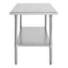 Kratos Commercial Worktable  All-stainless Steel Kitchen Prep Table With