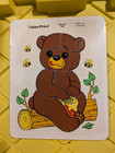 Fisher Price 8 Piece Wooden Puzzle Bear 568