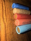 5 Vintage Highly Collectable Unopened unsearched Penny Rolls