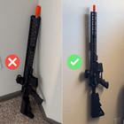 Magtex Low Profile Vertical M-lok Wall Mount For M-lok Equipped Rifles - 35 Lbs