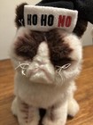 Gund Grumpy Cat Christmas Plush Ho Ho No Santa Hat 8 Inch