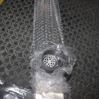 Oatey Linear Shower Drain Square Grate Stainless Steel 32  1002 701 822