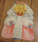 1940s American Greeting Hallmark Paper Doll Card Cinderella Vintage Card