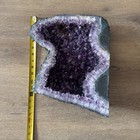 Large Natural Amethyst Geode Cathedral Crystal Cluster 13    Purple  20 9 Lb