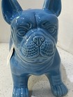 Turquoise Bulldog Planter New With Tags Dog