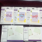 Lot 27 Crafters Companion Gemini Dies Stamps Papercraft Card Making Mixed
