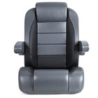 Northcaptain Reclining Pontoon Captain s Chair Bucket Seat charcoal black