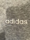 Adidas Womens Size S Grey Essentials 3-stripes Sweatshirt