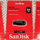 3x Sandisk Cruzer Spark 64gb Usb 2 0 Blade Flash Pen Thumb Drive Memory Stick 