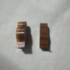 Vintage 1940 s Black Americana Wooden Rastus   Liza Salt Pepper Shaker