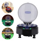 16balls Round Automatic Billiard Ball Polisher Electric Pool Ball Cleaner Black