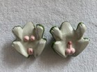 Vintage Pair Of Anatomically Correct Frogs W  Human Genitalia Ceramic Figurines