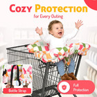 Shopping Cart Cover For Baby  2-in-1 Grocery Cart Cover For Baby   High Chair Co