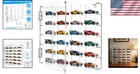 Acrylic Display Case For 24 Hot Wheels 1 64 Scale Diecast Cars  Wall Mount Or De
