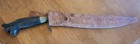 1945 Wwii Filipino Pinoy Talibong Taligbon Bolo Sword Machete Decorated Blade