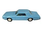 Vintage Bandai 1967 Ford Thunderbird Baby Blue Tin W litho Interior  50