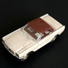 Rare Vintage 1965 Aurora T-jet 500 Tan Ford Mustang Brown Hardtop Ho Slot Car