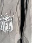 Nfl Jacket Men   s Xl Black Bomber Logo Shield Varsity Football Coach Sideline
