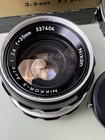 In Box Early Nikon Nikkor-s Non-ai Auto 35mm F2 8 Prime Wide Angle Lens Mint