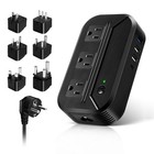 Voltage Converter 2300w Power Step Down 220v To 110v Universal Travel Adapter 