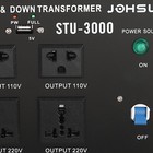 3000 Watt Voltage Converter Power Transformer Heavy Duty Step Up down 110v- 220v