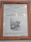 Texas Dental Journal Antique Ad Framed Vol 1 Issue 1 Feb 1883 Hd Justi Rare Htf