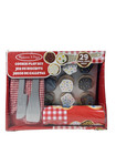Melissa   Doug Slice And Bake Wooden Cookie Play Food Set
