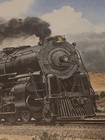 Howard Fogg Train Engine Print The Chief Chicago 1971 Milepost