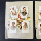 2 Page Lot 1888 Allen   Ginter Album Page N28 Comiskey Glasscock Anson Kelly