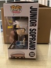 Funko Pop 1523 Dominic Chianese Signed Sopranos Pop Uncle Junior Beckett Yellow