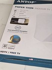 New Antop At-132  Paper Thin High Gain Indoor Tv Antenna   30 Mile Long Range 