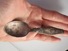 Antique Child Rabbit Handle 830s Silver Spoon Norway 17 8 Gram 4 3 8  Long
