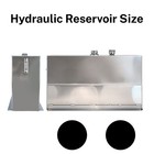 50 Gallon Upright Aluminum Hydraulic Reservoir Tank For Dump Truck Trailer