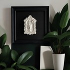 Handmade Framed Lady Justice Sculpture  Blindfolded Roman Greek Mythology Statue